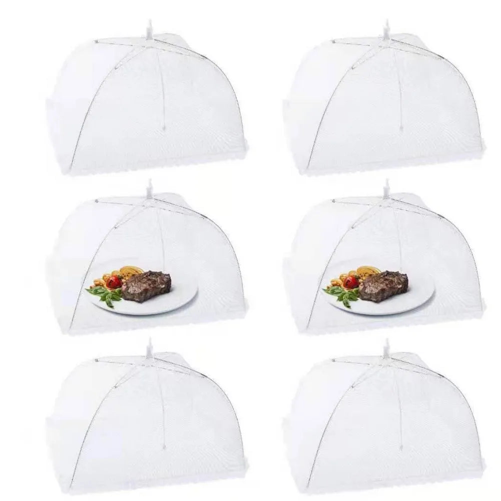 Anti-fly Umbrella Tent Cover Vegetable Kitchen Gadget Foldable Food Mesh Cover Fruit Breathable Insect-Proof Lid Food Protection