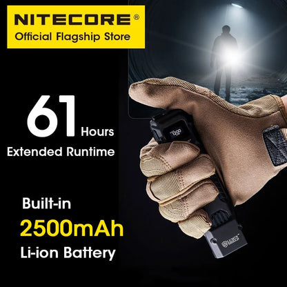 NITECORE EDC29 Utra Slim EDC Flashight 6500 Lumens USB-C Rechargeable Tactical Troch Light Built-in 2500mAh Li-ion Battery