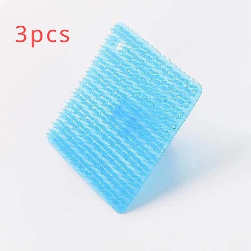 3pcs Fruit Vegetable Cleaning Brush Multi-Functional Bendable Vegetable Washing Brush Finger Brush  Kitchen Tools Gadget